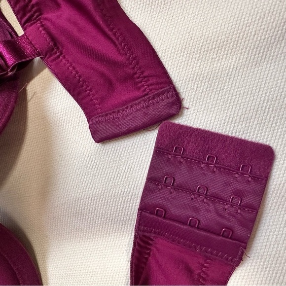 BRA Maidenform Self Expressions Purple Plum Everyday Push-Up Underwire Size 40D - Picture 9 of 12